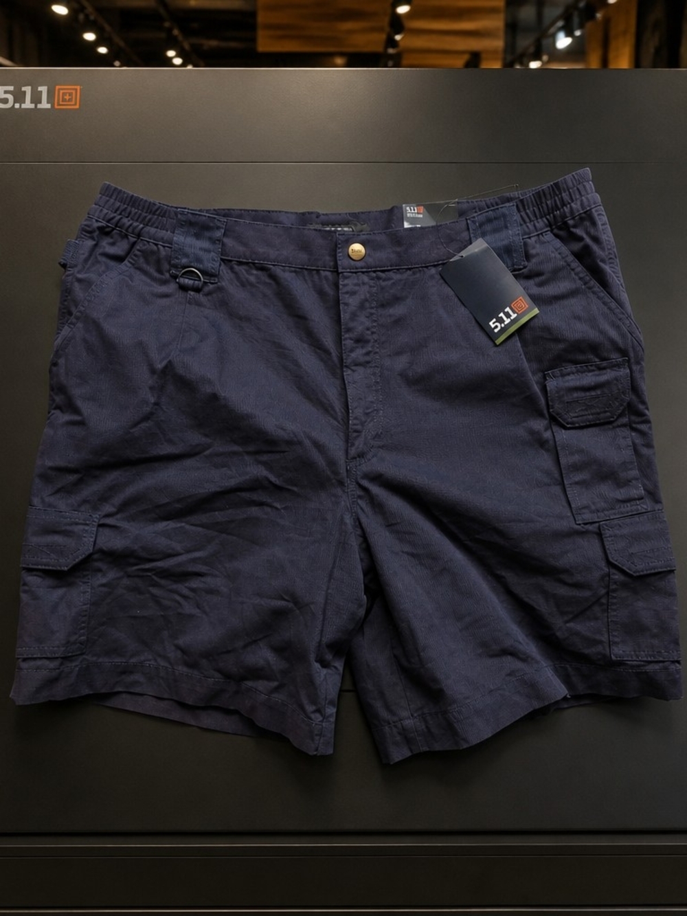 5.11 Tactical Ripstop Cargo Shorts Size 40 Navy Blue New